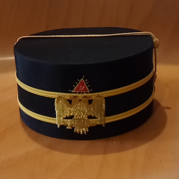 Other - 32nd Degree Scottish Rite Wings Down Double-Eagle Cap